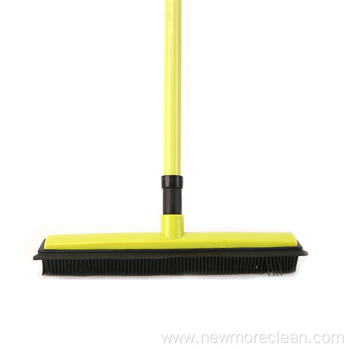 Squeegee And Telescoping Handle Rubber Broom